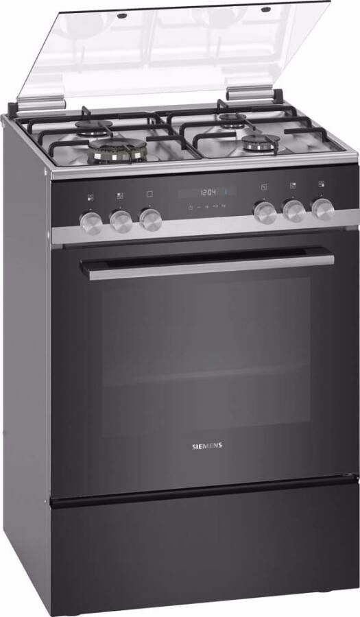 Siemens iQ500 HX9S5IH40N Gas-elektrische fornuizen Zwart