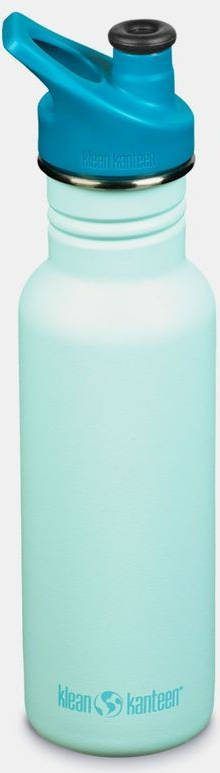 Klean Kanteen KK Classic Narrow 18OZ(Met Sport Cap)Gebroken Wit/Zwart