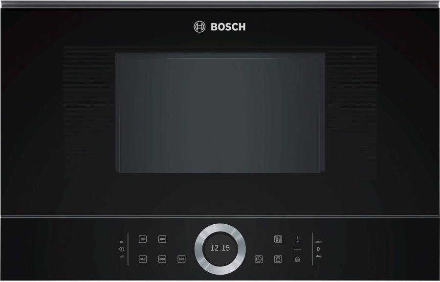 Bosch BFR634GB1 inbouw magnetron met rechtsdraaiende deur en AutoPilot 7