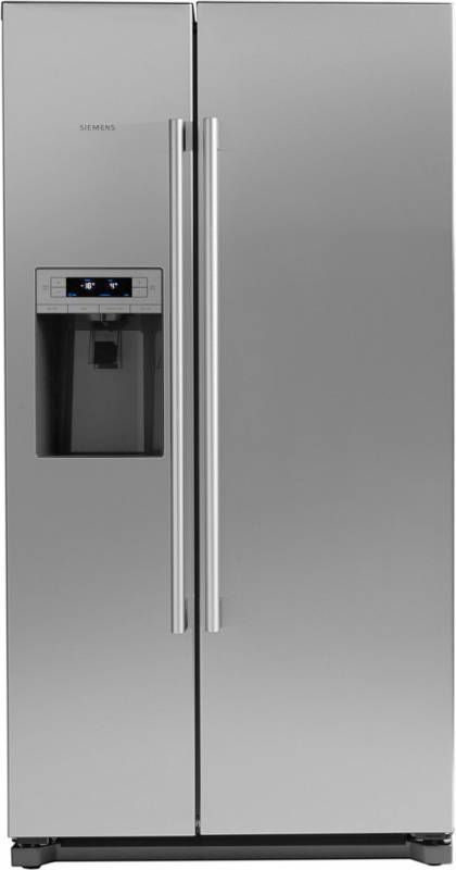 B olie Hervat plannen Siemens KA90DVI20 side-by-side Amerikaanse koelkast met ijsblokjesmachine  en NoFrost! - Koelkastwebshop.be