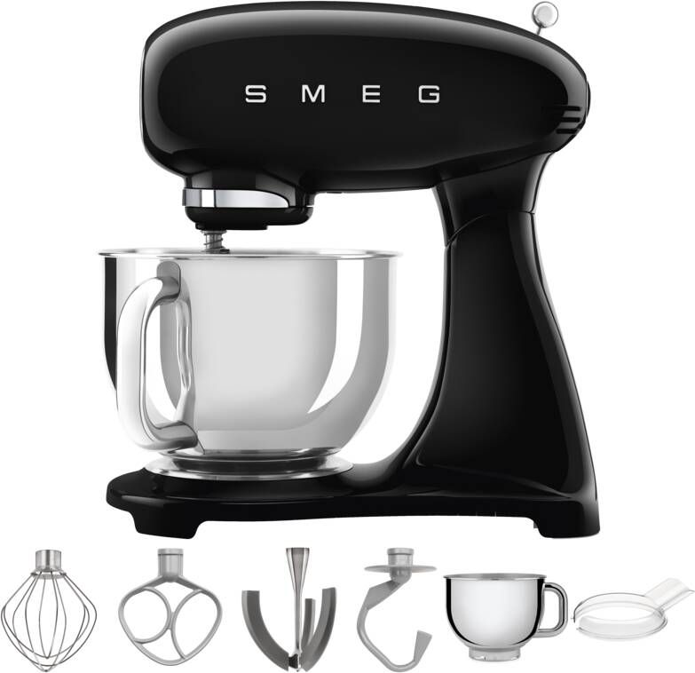 SMEG SMF03BLEU Zwart