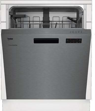 Beko DUN15420X vaatwassers 60 cm Roestvrijstalen effect