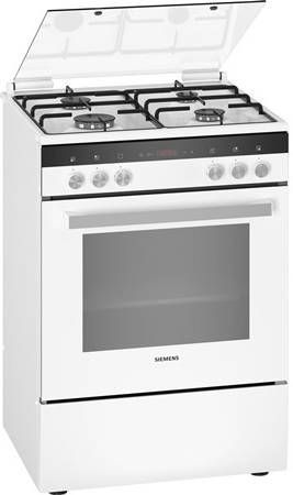 Siemens iQ300 HX9R3AD20N Gas-elektrische fornuizen Wit