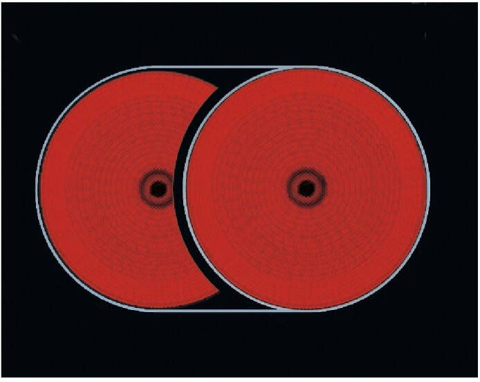 AEG Elektrische kookplaat HK634060XB met braadzone