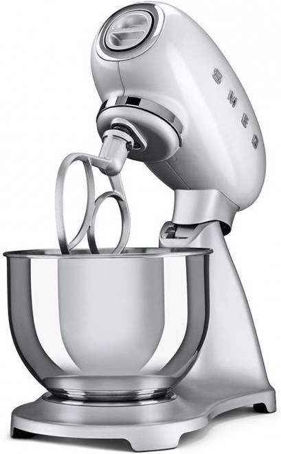 SMEG SMF01SVEU Retro Keukenmachine 4,8 Ltr. Polarzilver