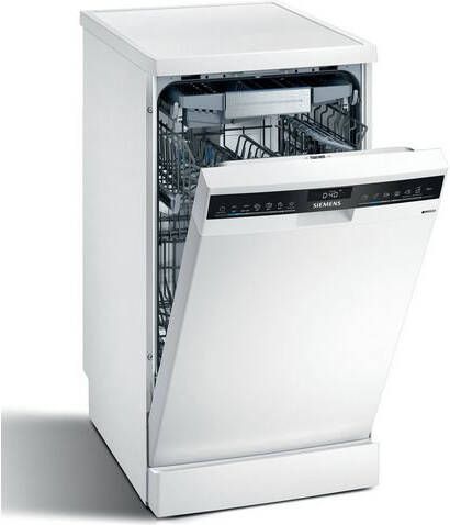 Siemens SR25ZW11ME Vrijstaande vaatwasser Wit