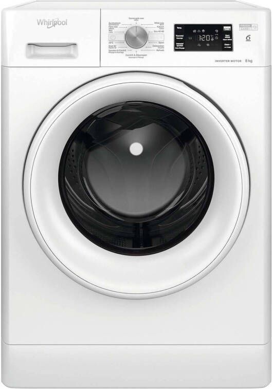 Whirlpool FFBBE 8638 WV F Wasmachine Wit